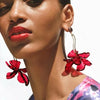 Hibiscus Dangling Earrings for women from Aadiraa by Aarushi 