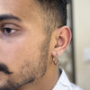 Men's Minimalist Hoop Earrings
