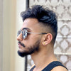 Men's Metallic Stud Earrings