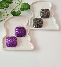 Size Matters - Multicolour Oversize Stone Stud Earrings