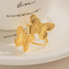 Twinning & Twisted Butterfly Ring