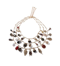 3 Layer Exotic Charm Necklace