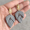 Be-Leaf Polymer Clay Earring