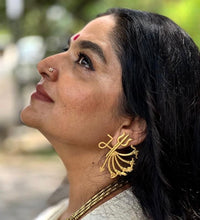 Durga Puja and Navratri Golden Earring