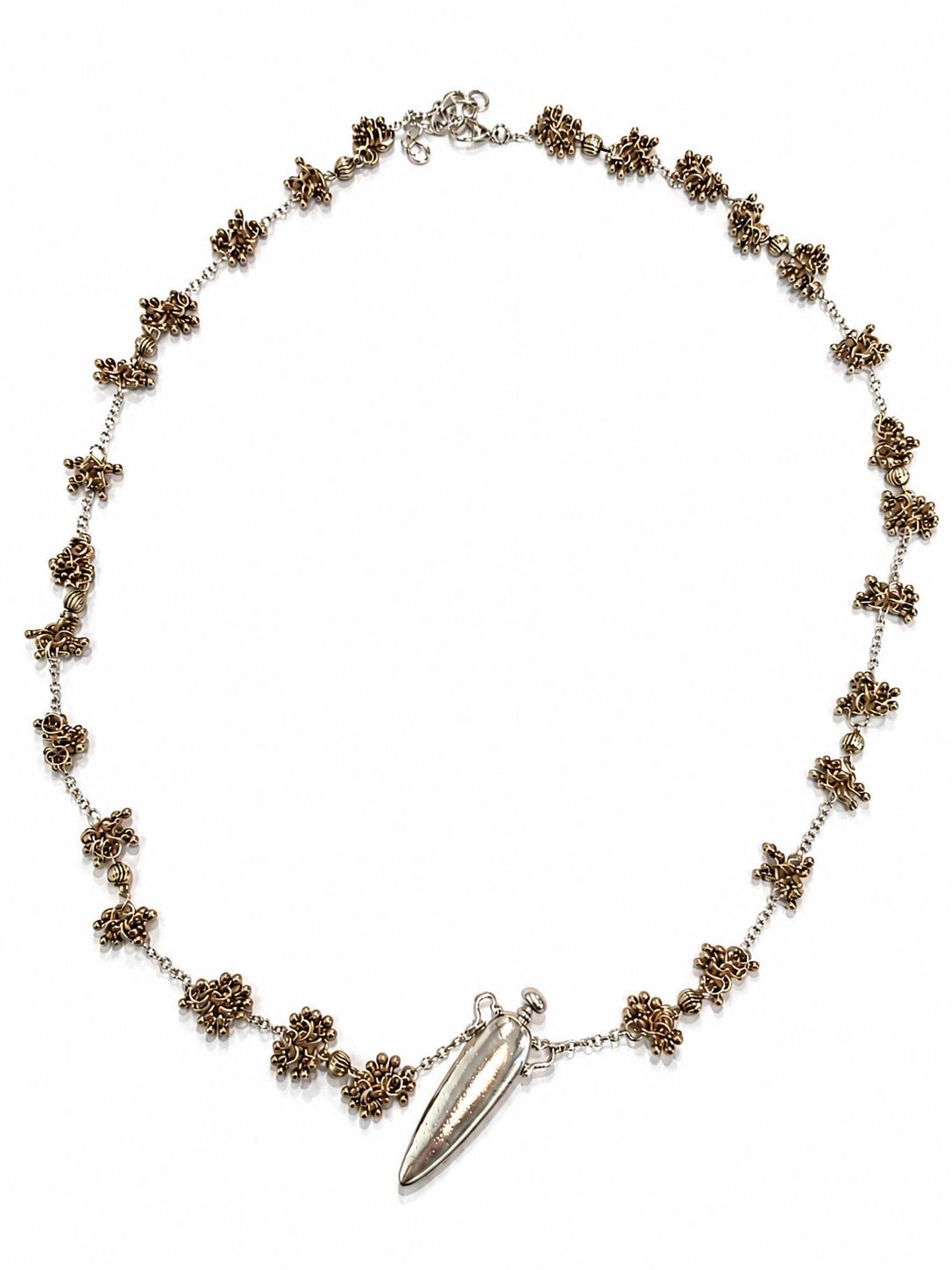 Silver Essence of Melody Necklace