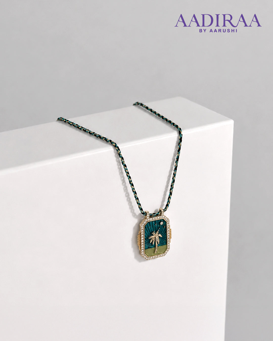 Royal Blue Mood Necklace