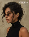 Golden Palmlet Ear Cuff