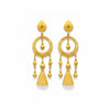 Floral-motif Kashmiri Chandbali Earrings