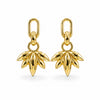 Golden Maple Charm Earrings