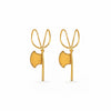 Gilded Axe Earcuffs