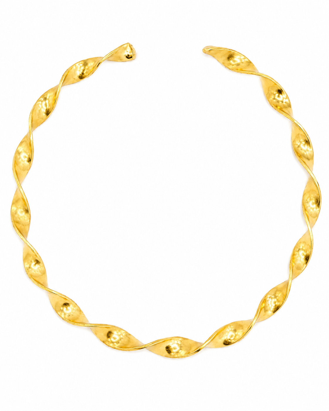 Golden Twisted Grace Necklace