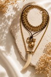 Boho Multi-Layered Horn Necklace