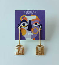 Drop Cage Earrings