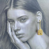 Drop Cage Earrings
