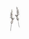 Oxidised Elk Deer Bugadi Earrings