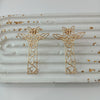 Contemporary Alloy Giraffe Earrings