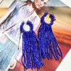 Fabulous Frills - Beaded Earrings