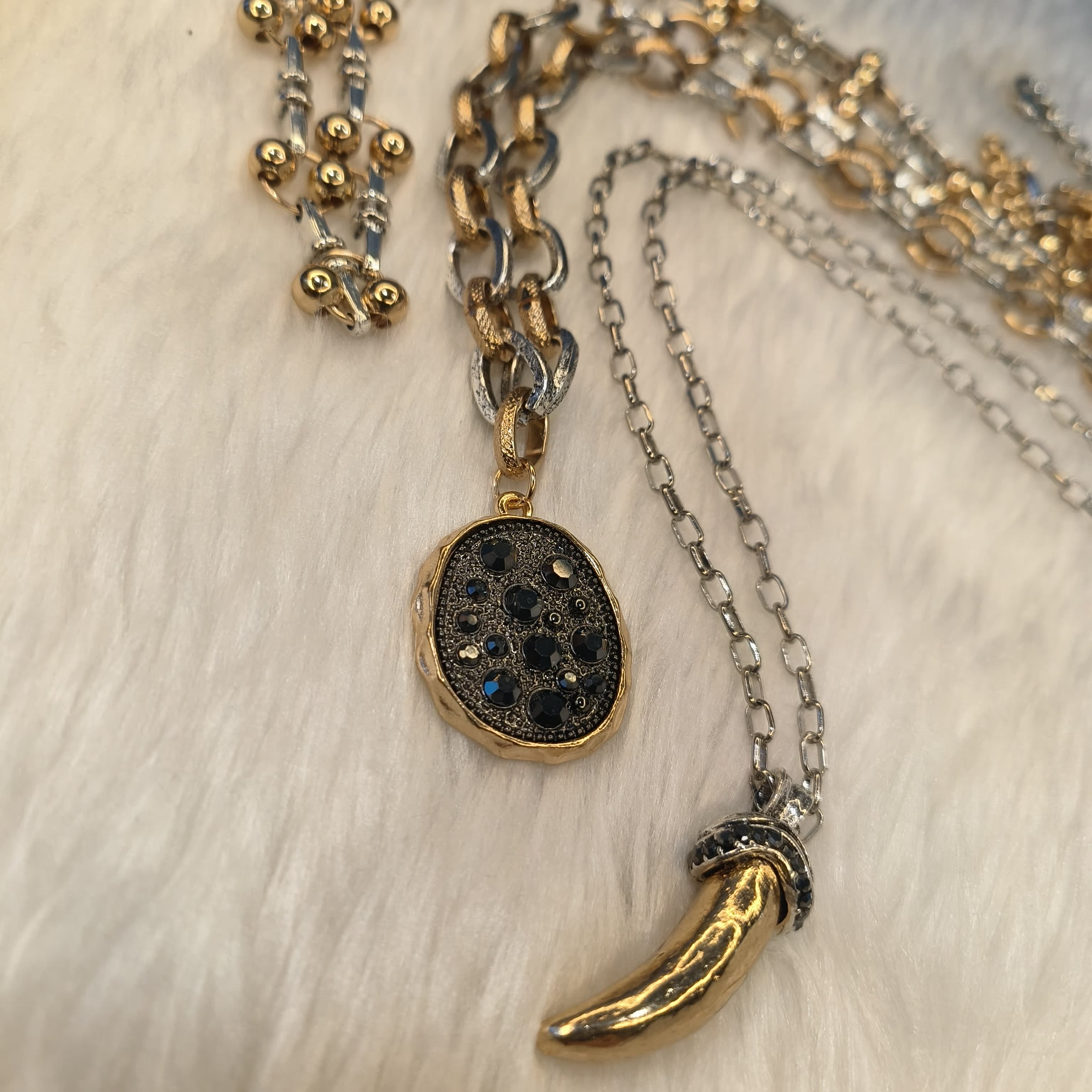 Golden Chunky Tribe Vibe Necklace