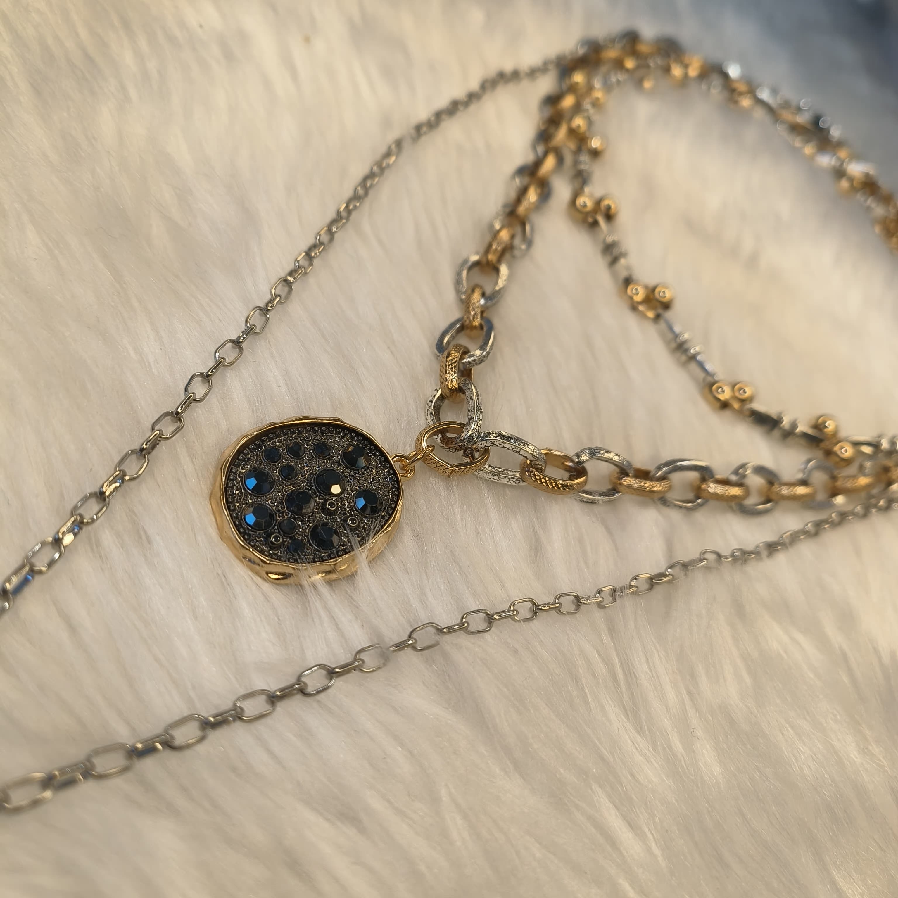 Golden Chunky Tribe Vibe Necklace