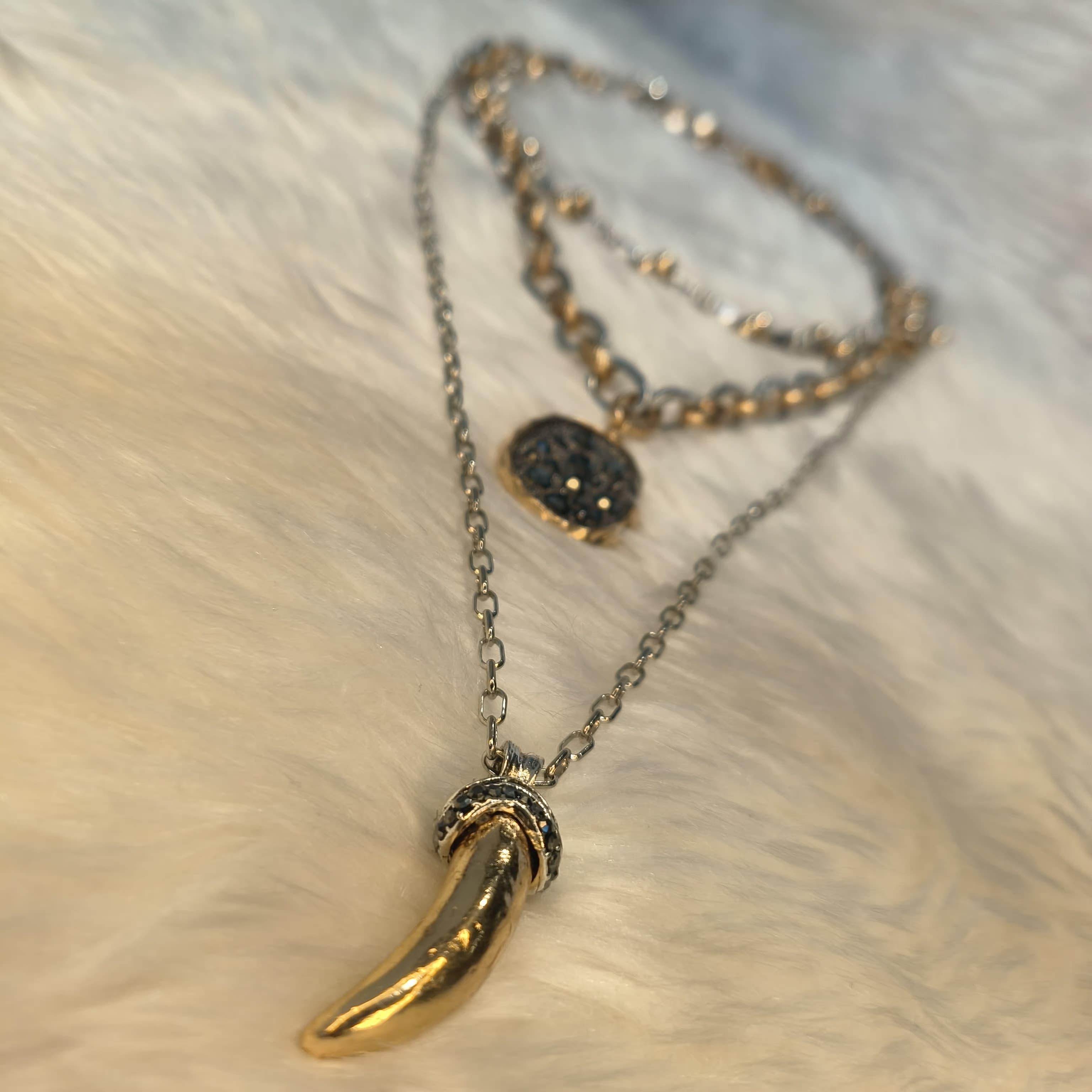 Golden Chunky Tribe Vibe Necklace