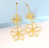 Golden Vinca Floret Danglers