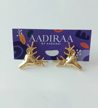 Classy Deer Stud Earrings