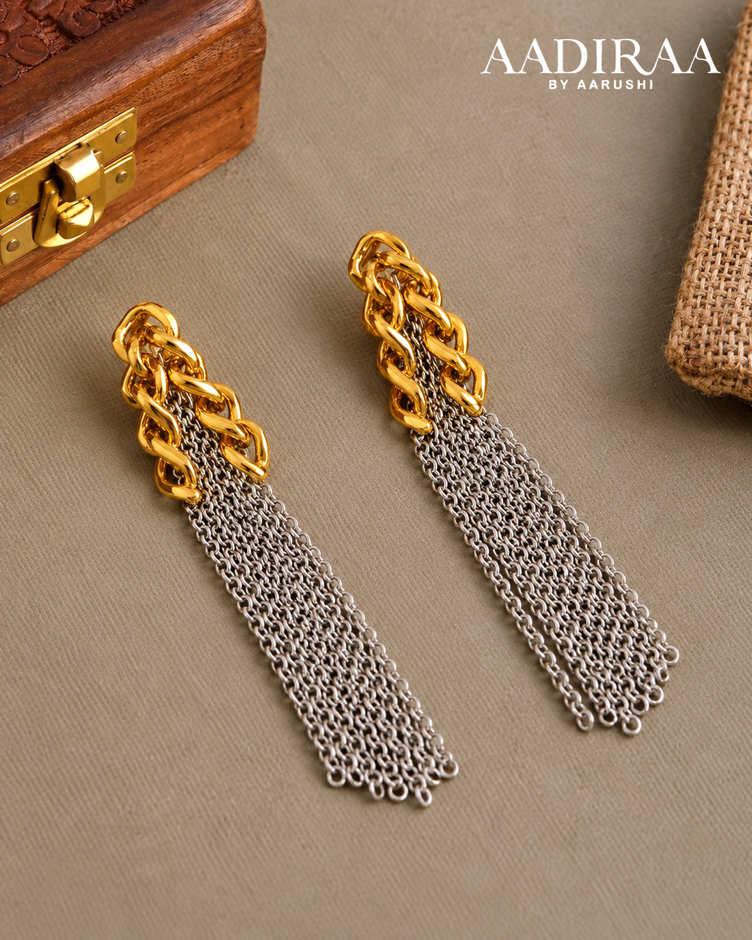 Delicate Dangle Chain Earrings