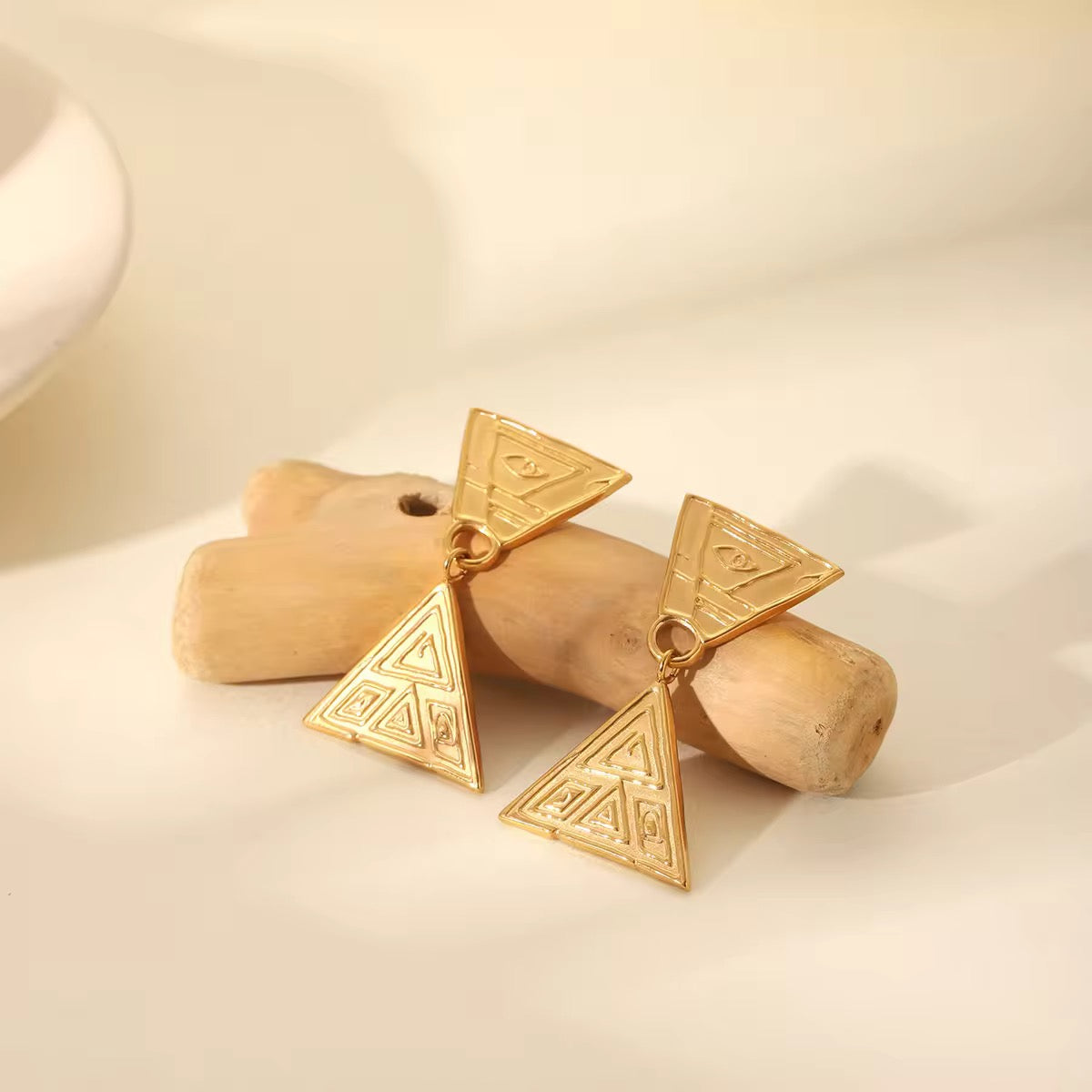 Tri Me Earrings