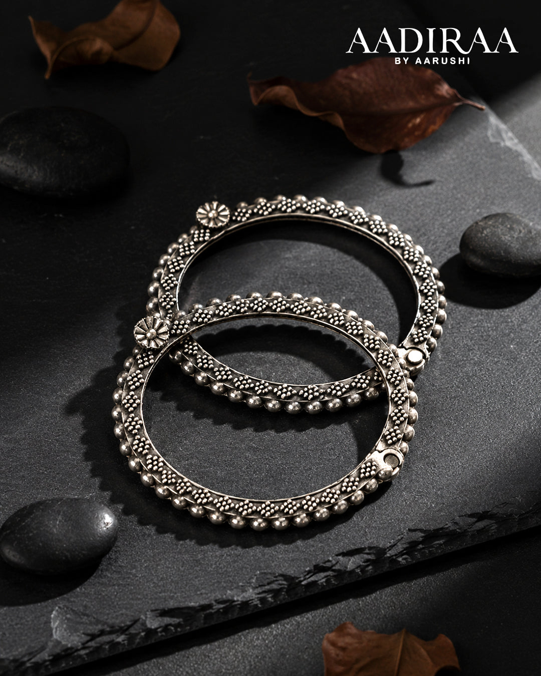 Silver Indian Tribal Bangles