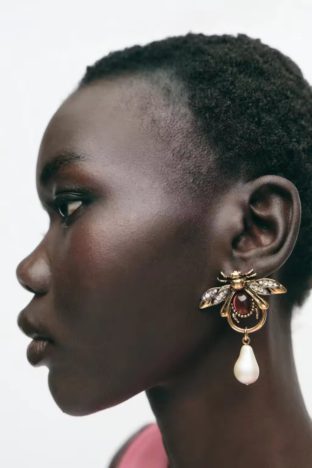 Bee In The Bonnet Golden Earrings