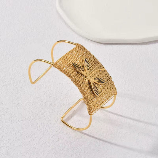 Bug Bling Golden Bracelet
