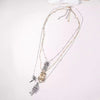 Bug Charm Silver Necklace