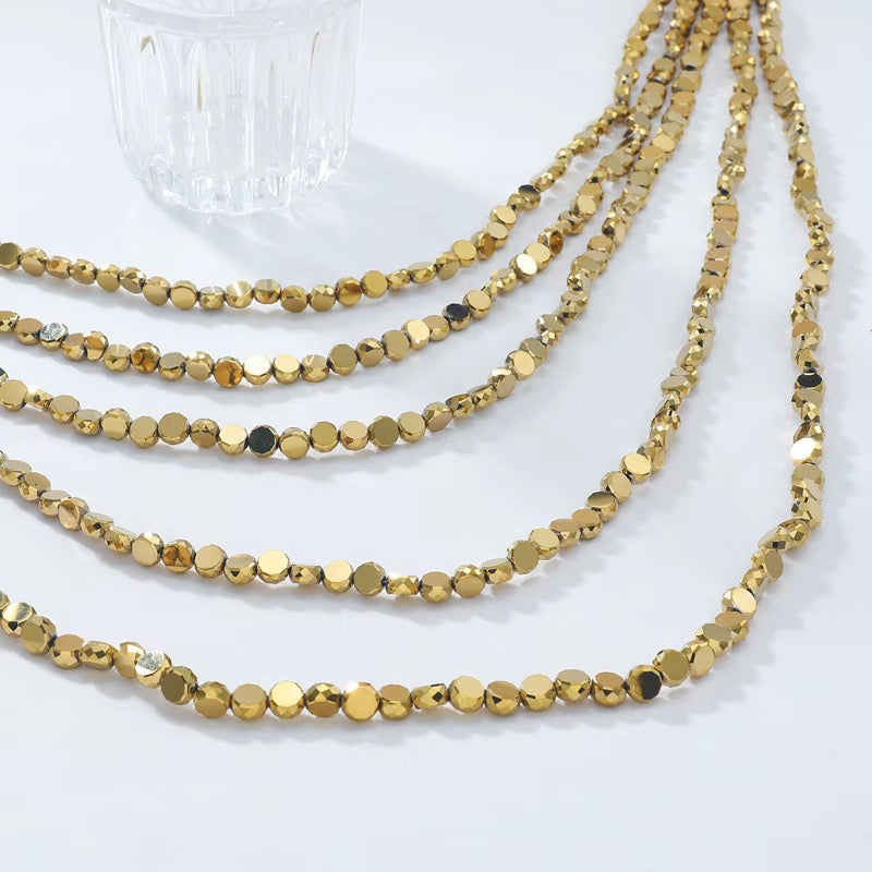 Sunbeads Golden Necklace