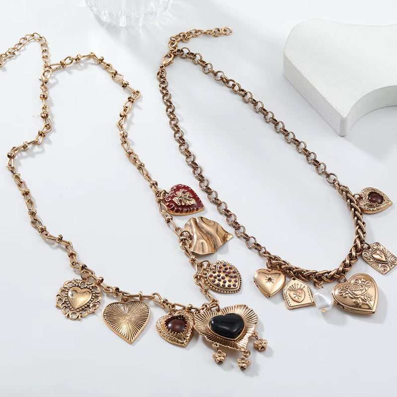 Goth Girl Double layered Necklace