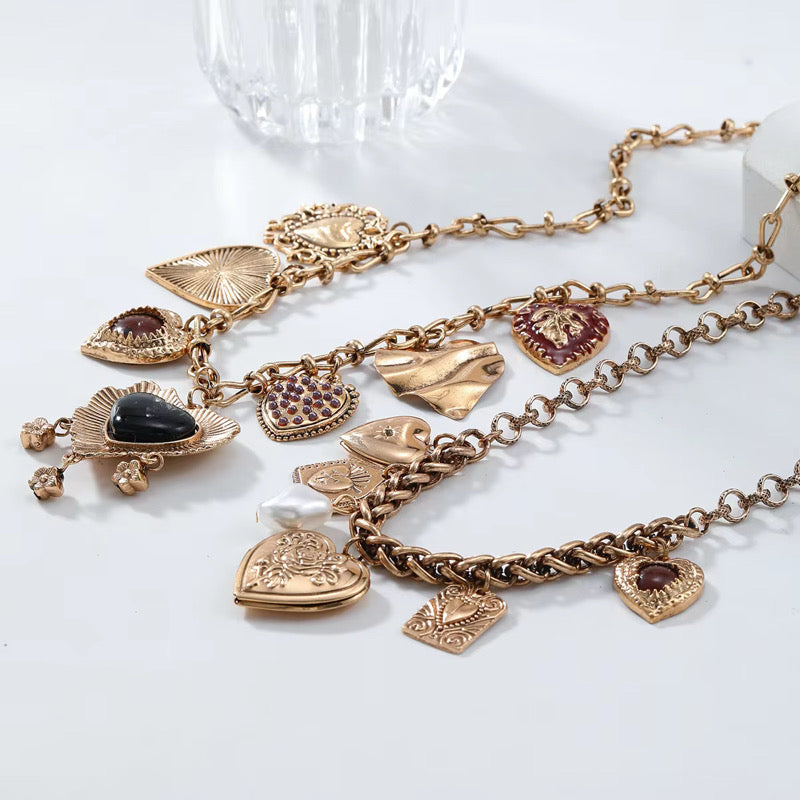 Goth Girl Double layered Necklace