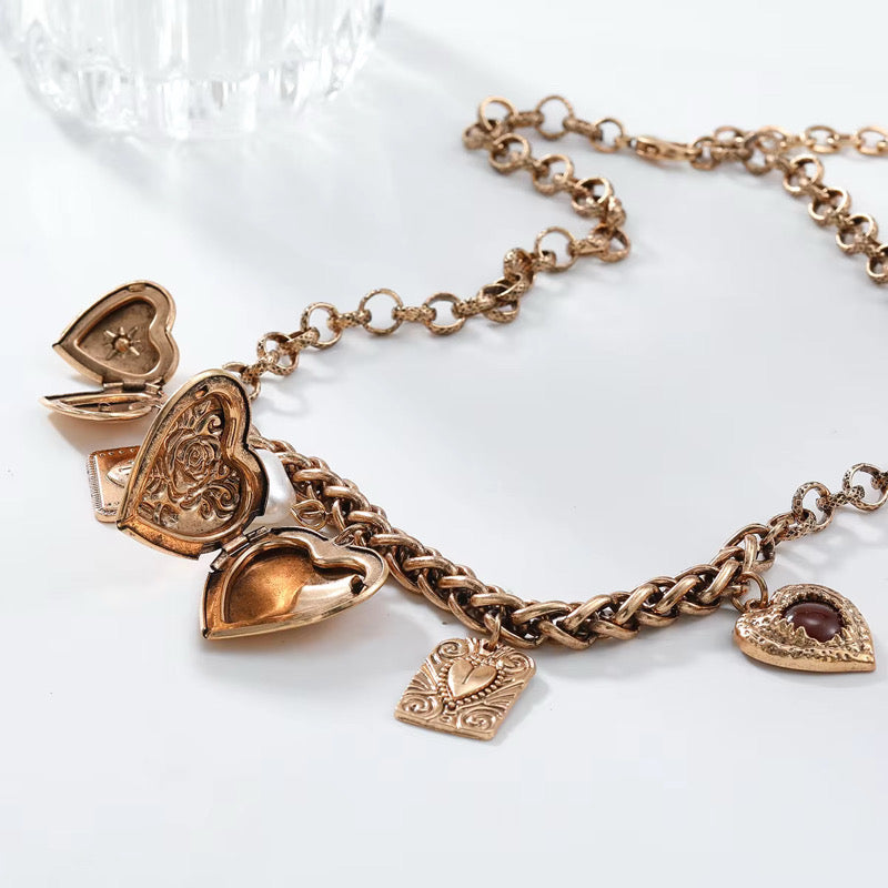 Goth Girl Double layered Necklace