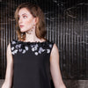 Cascading Ivory Pearls Earring