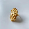 Golden Lion Face Ring
