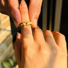 Adjustable Alloy MOM Golden Ring