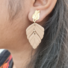 Be-Leaf Polymer Clay Earring