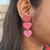 Gradient 'HeART' Earring