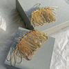 Statement of the Art - Golden Alloy Earrings