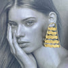Pretty Alloy Drop Earrings
