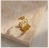 Cute Minimal Floral Rings
