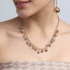 Golden Heart Unique Necklace