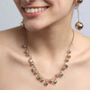 Golden Heart Unique Necklace