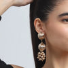 Chic Golden Globe Drop Earrings