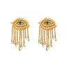 Evil Eye Statement Drop Earrings