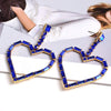 Hypnotic Heart of Beguiling Blue Stone