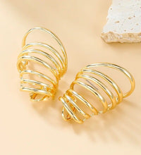 Hear the Hoops - Multiring Golden Ear Cuff